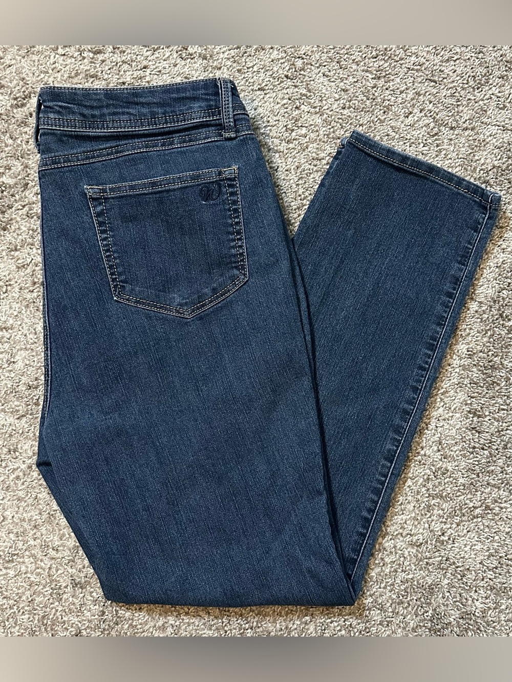 N62 Classic Fit Straight Leg Jeans Petite 12